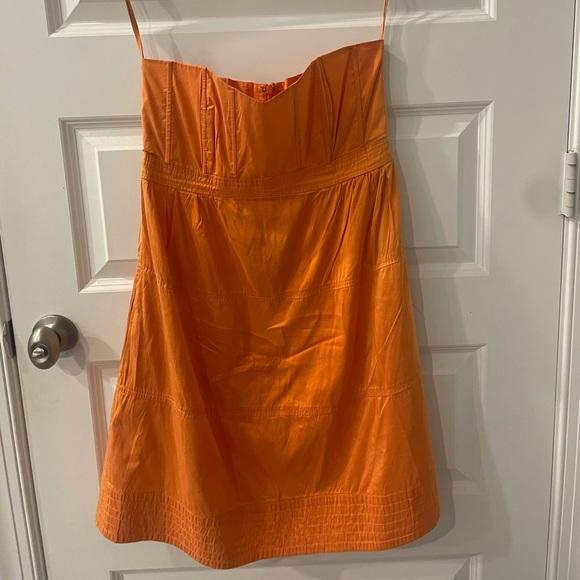 Calypso St. Barth Dresses & Skirts - Orange Strapless dress size 6